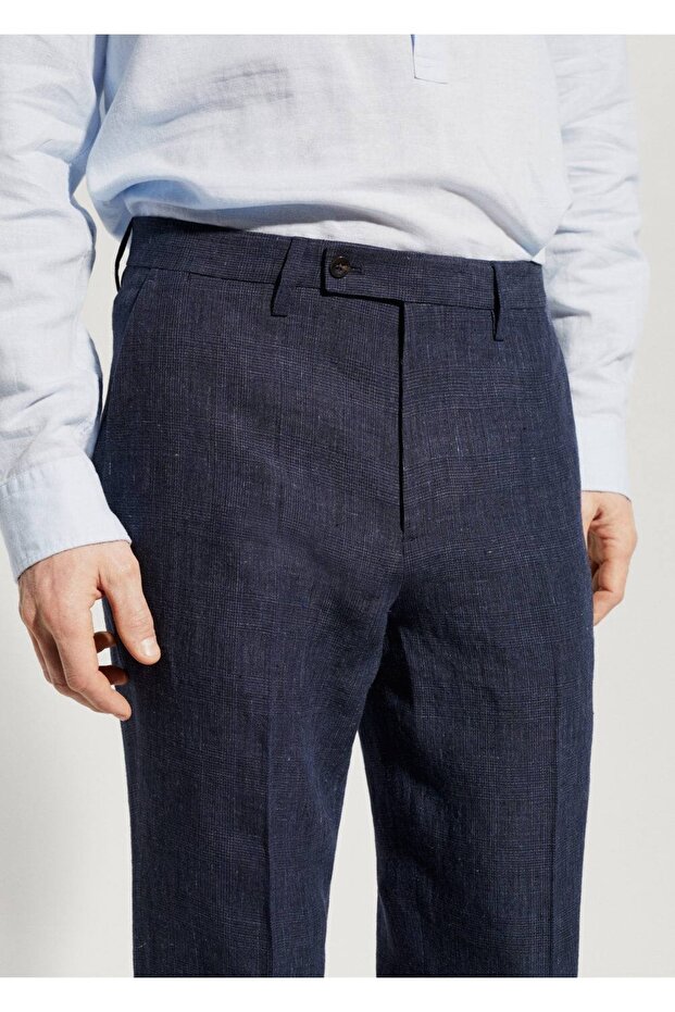 Keten Pantolon - 7
