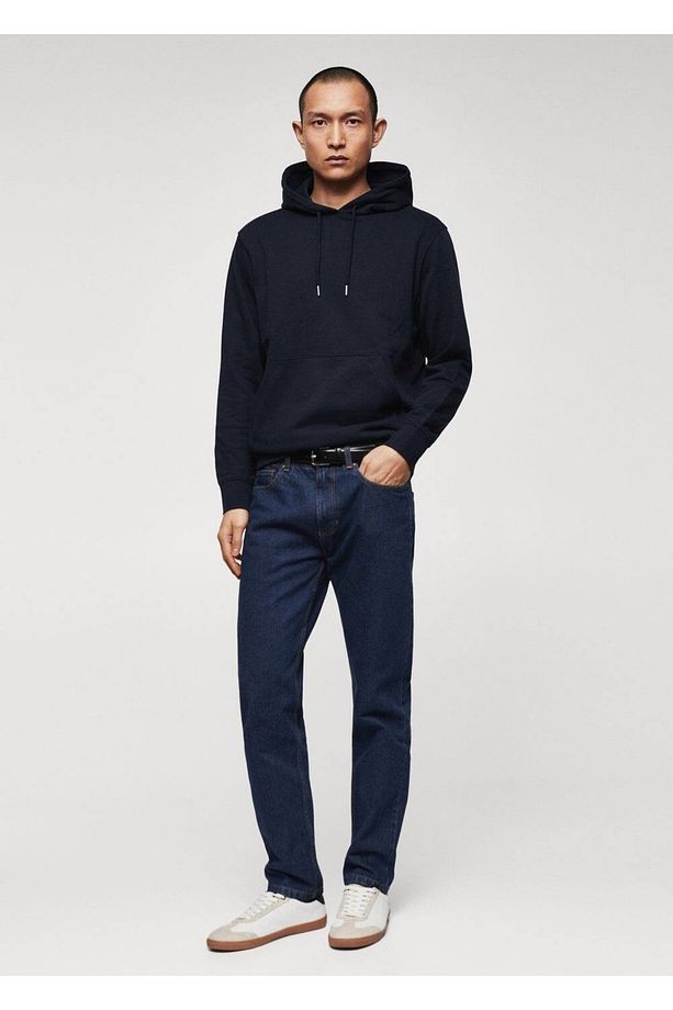 Kapüşonlu Basic Hafif Sweatshirt - 2
