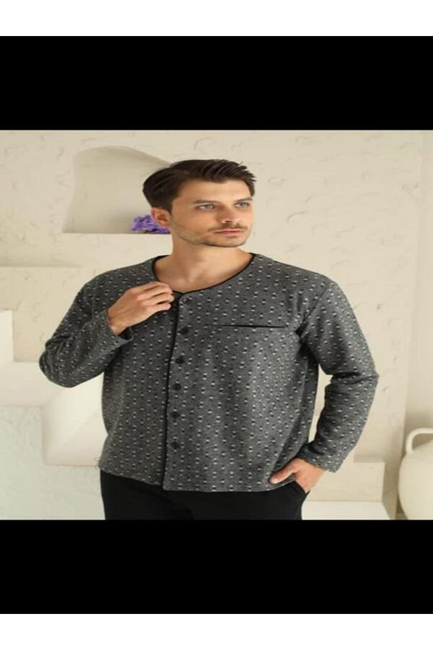 110004 Erkek Kışlık Pijama Takımı - 1