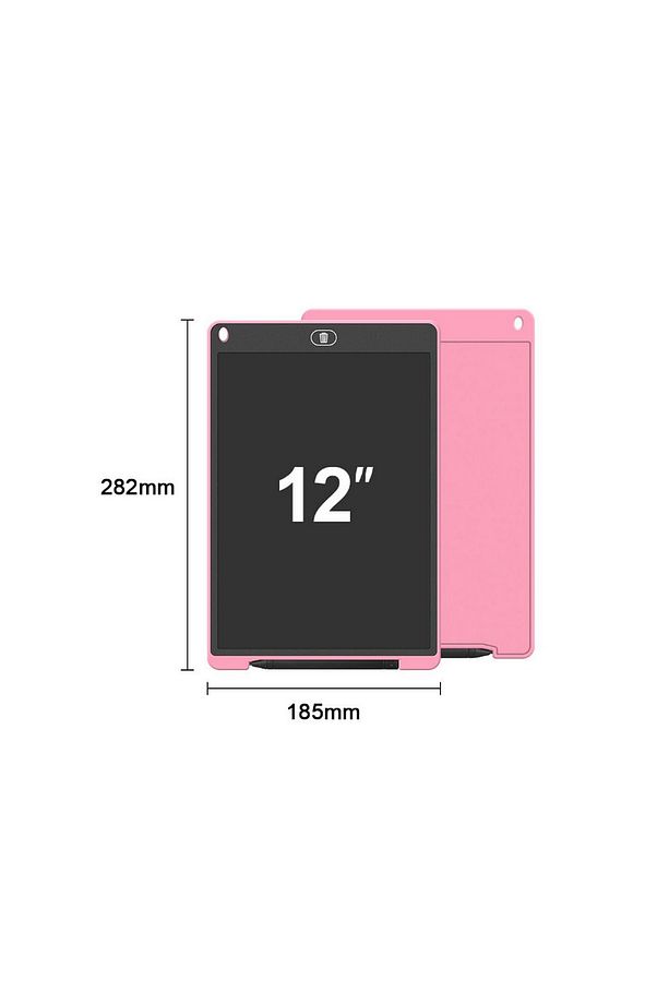 12 Inc Writing Lcd Grafik Dijital Kalemli Çizim Tableti Yazı Tahta Not Yazma Eğitim Tableti - 3