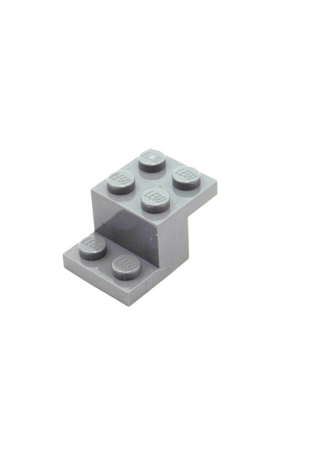 Original Moc Creator Accessory Connection Part Bracket 3 X 2 X 1 Light Gray 6 Pieces Will Be Sent