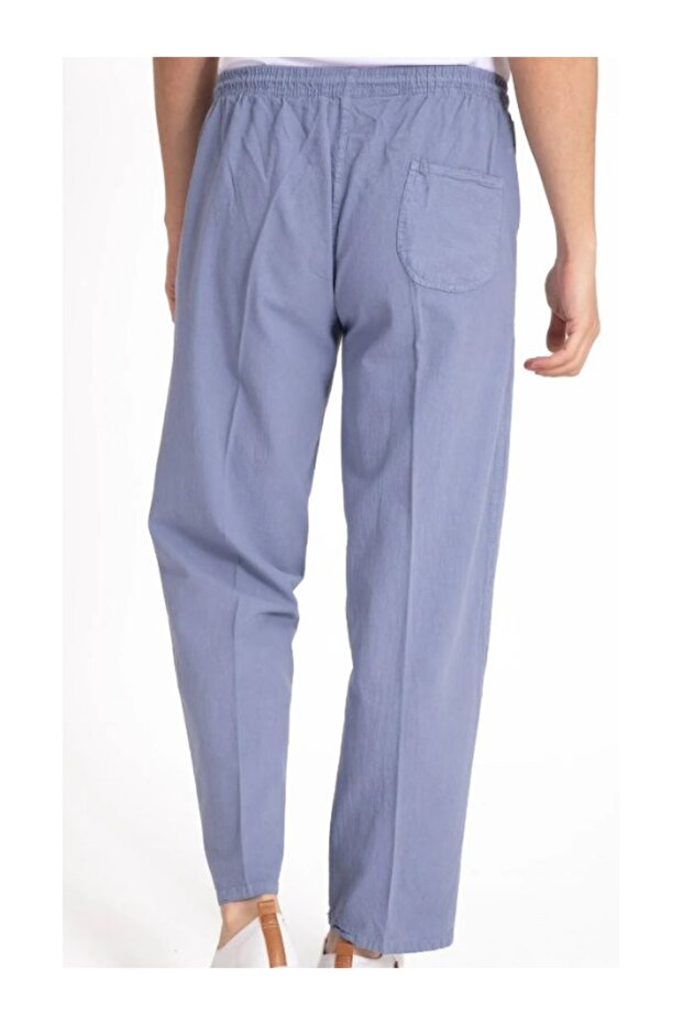 Unisex M-5Xl Size 100% Natural Hambezi Linen Trousers