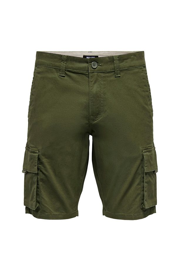Normal Yeşil Erkek Şort 22024564_onsnext Cargo 4564 Shorts - 1