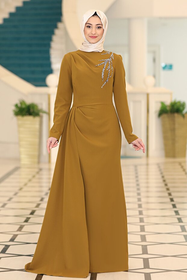 Adel Hijab Evening Dress Hand