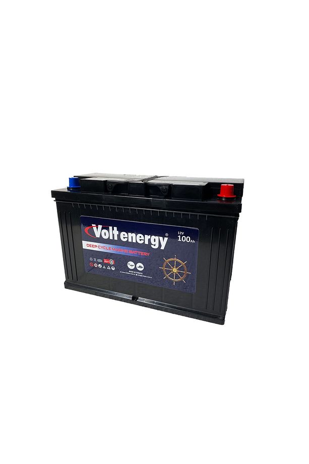 12 V 100 Amper Deep Cycle Marin Bakımsız Akü (ÜRETİM 2025) - 3