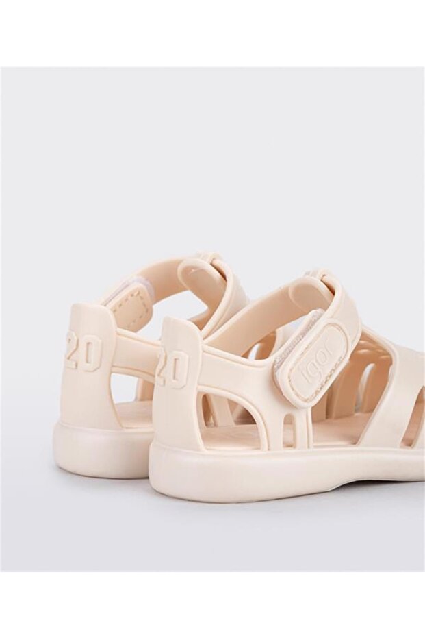 Kız Çocuk Tobby Solıd Sandalet Ivory S10271-079 - 3
