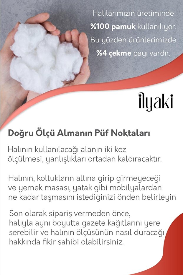 Bitsy Kadife Elit Desenli Pamuk Tabanlı Yıkanabilen Kaydırmaz Antibakteriyel Salon Halısı - 9