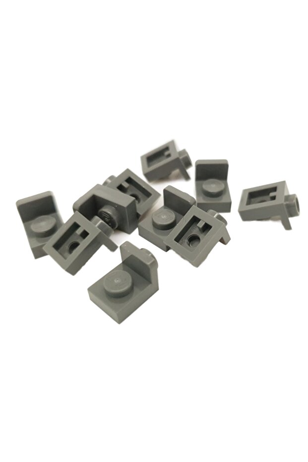 Original Custom Moc Creator Reverse Connection Part Bracket 1 X 1 Dark Gray 4 Pieces Will Be Sent