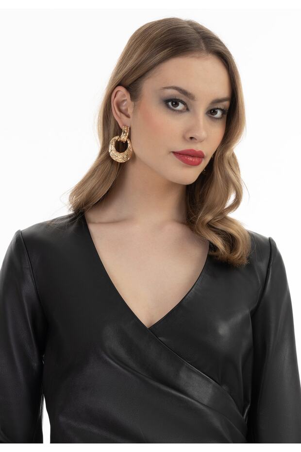 rochie din piele - 3