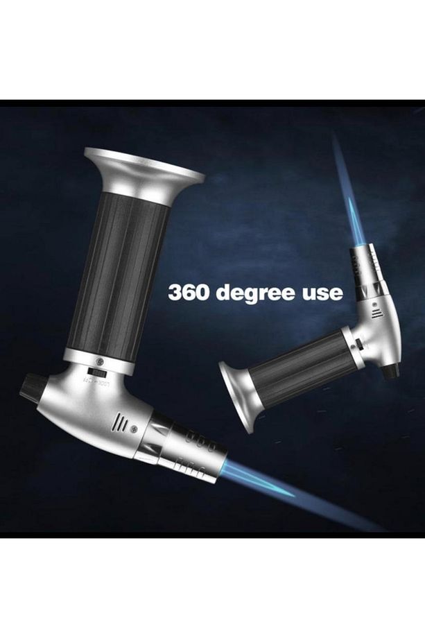 Jc-607 Torch Pürmüz Çakmak Dolduralabilir Profesyonel Metal Gövdejc-607 Torch - 7