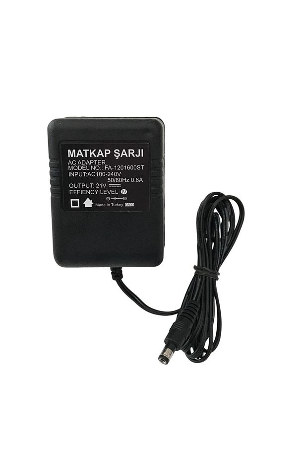 21v Şarjlı Matkap Adaptörü - Trafolu 21 Volt Şarjlı Matkap Adaptörü Şarj Adaptörü - 1