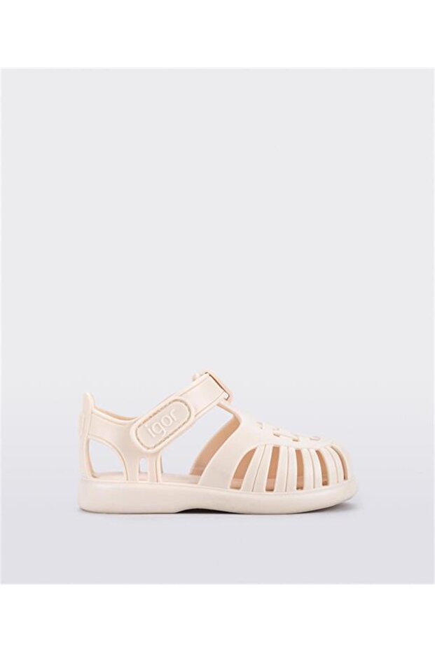 Kız Çocuk Tobby Solıd Sandalet Ivory S10271-079 - 4