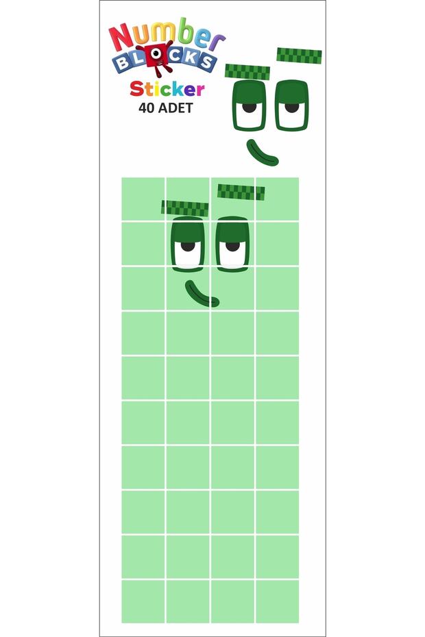 Number Blocks Matematik Eğitici Birim Küp Snapcubes 40 Adet - 1