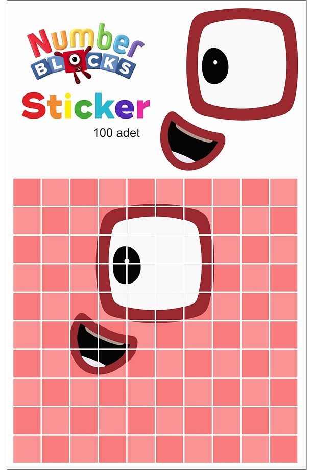 Number Blocks Matematik Eğitici Birim Küp Snapcubes 100 Pcs - 1