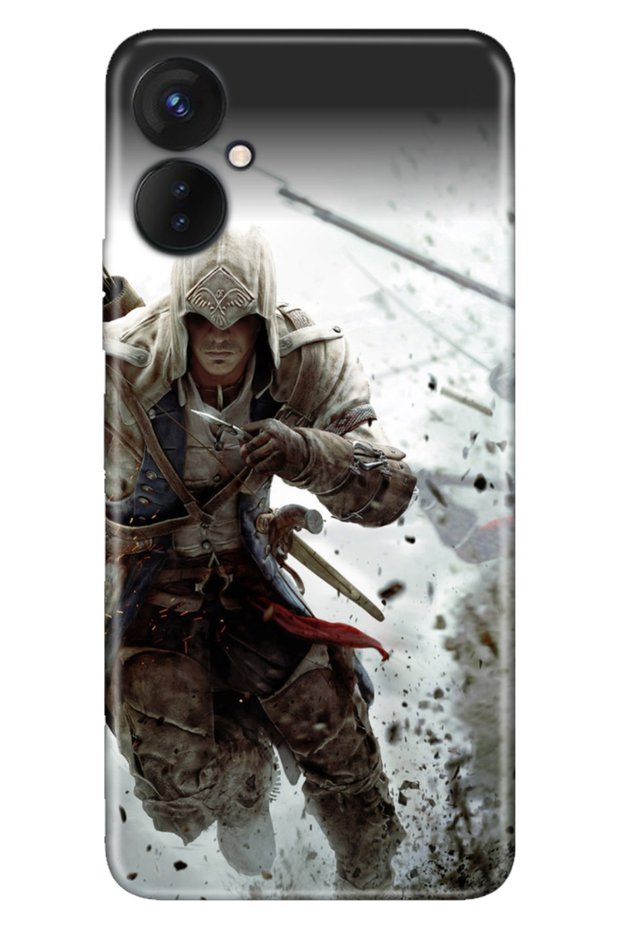 Spark 9t Case Silicone Patterned Illustrated Uv Cover Creed