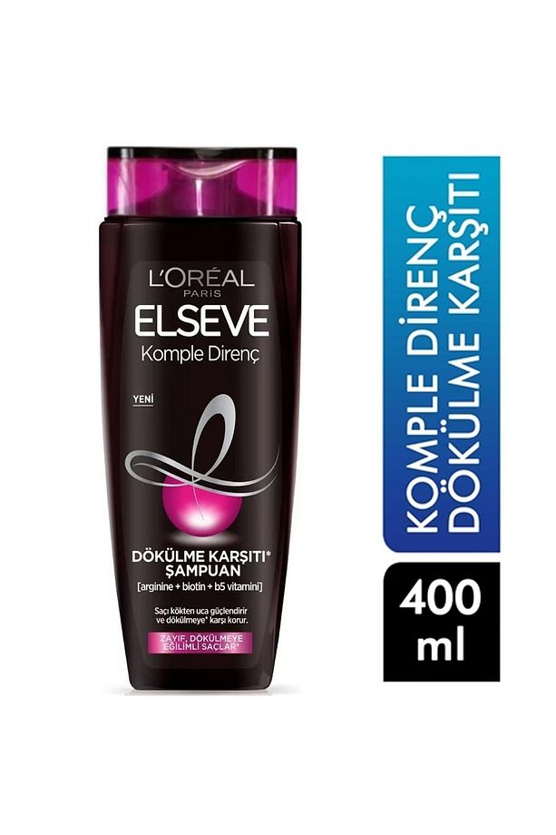Loreal Paris Komple Direnç Dökülme Karşıtı Şampuan 400 Ml 3 Adet - 2