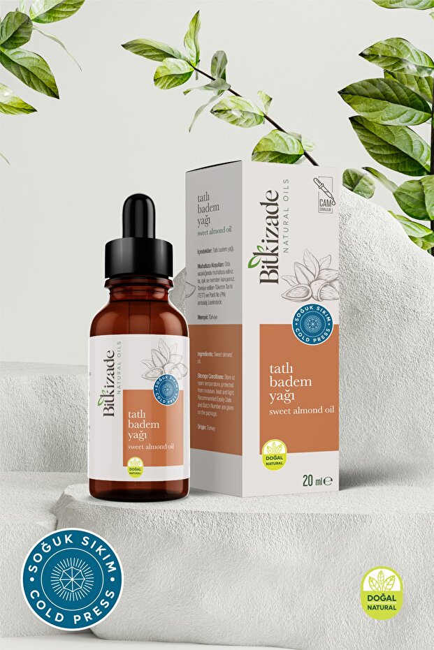 Natural Tatlı Badem Yağı 20 Ml - 1