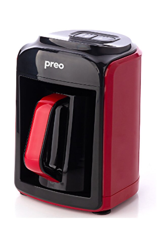 ماكينة صنع القهوة التركية الحمراء الأوتوماتيكية E263ECM - 1