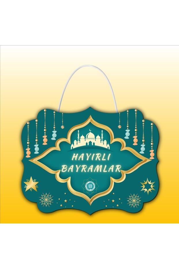 Bayram Temalı Kapı Süsü