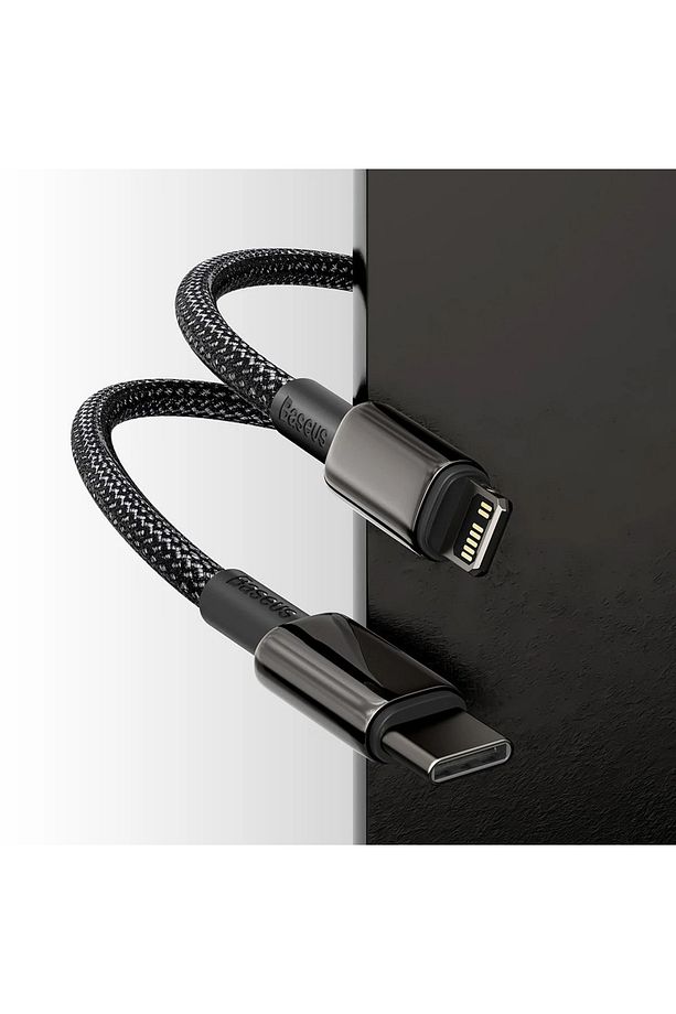 Tungsten Gold Type-c To Ip Pd 20w 1 Metre Fast Charging Data Cable - 6