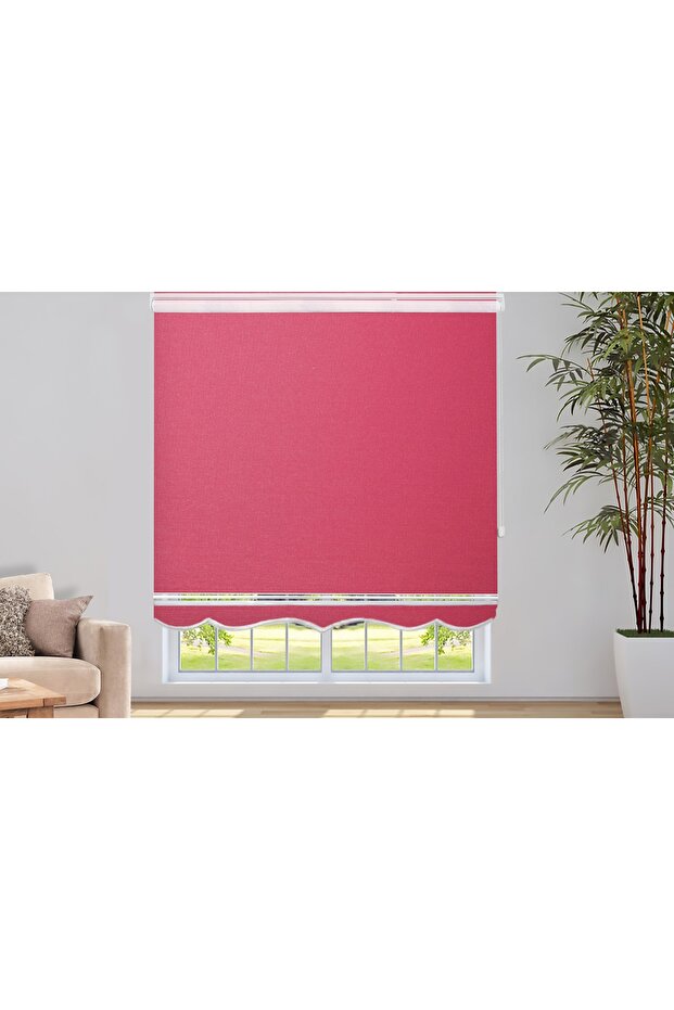 Stor Perde Bordo - 1