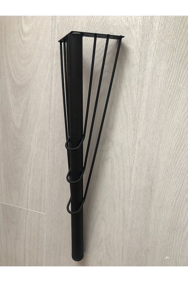 Metal,venüs 40*10*10 Cm Siyah Statik Boyalı ,sehpa,puf ,sandalye Ayağı ( 4 Adet) - 2