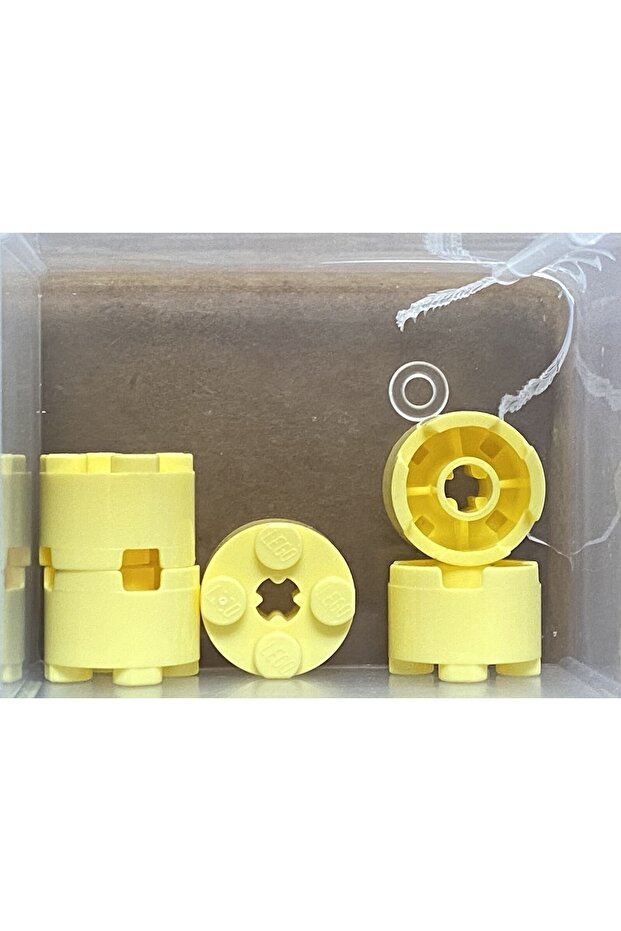 Original Custom Accessory Creator Brick Round 2 X 2 Round Brick Light Yellow 4 Pieces Will Be Sent