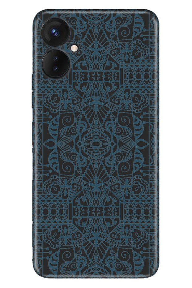 Spark 9t Case Silicone Patterned Illustrated Uv Cover Mandala V