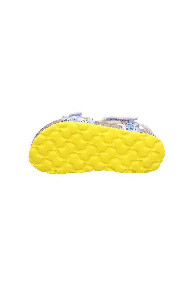 Bios Çocuk Mantar Taban Sandalet/ Mavi Sarı - 6