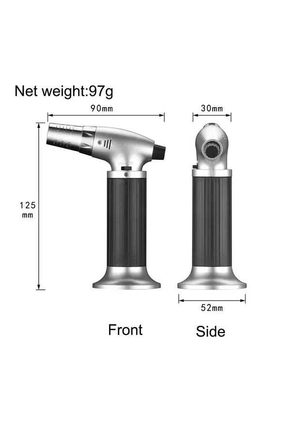 Jc-607 Torch Pürmüz Çakmak Dolduralabilir Profesyonel Metal Gövdejc-607 Torch - 4