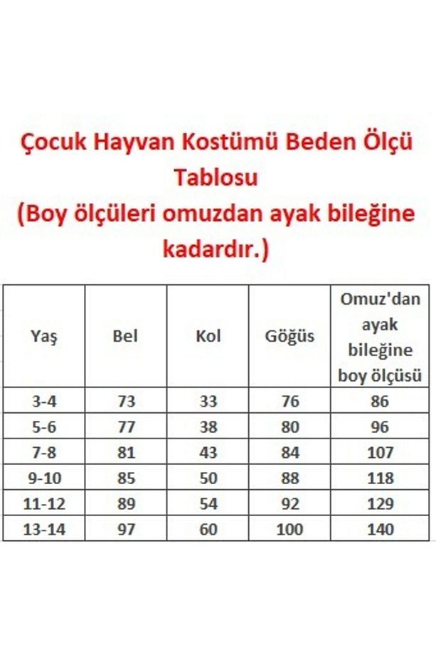 Çocuk Pikachu Kostümü - 5
