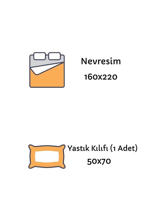 %100 Pamuk Tek Kişilik Saten Nevresim +yastık Kılıfı - 3