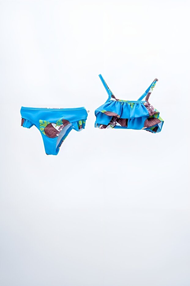 بيكيني بناتي منقوش - 1