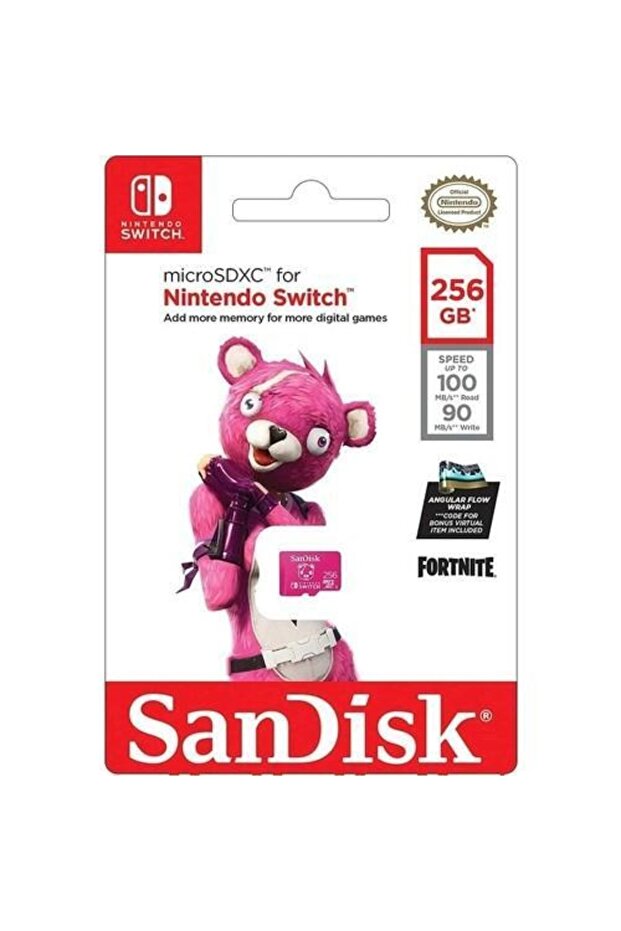 256gb Nintendo Switch 100mb/s Microsdxc Fortnite Hafıza Kartı Sdsqxao-256g-gn6zg - 3