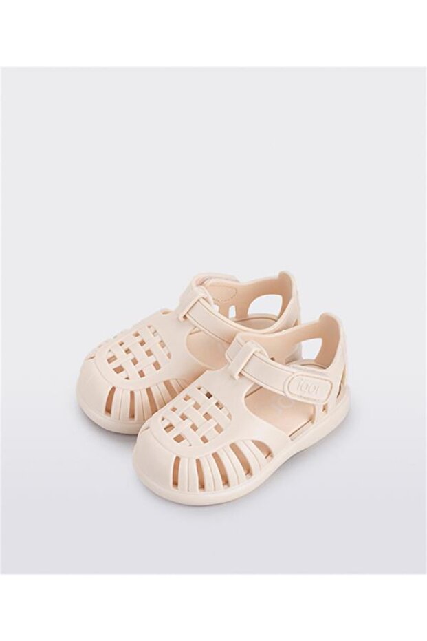 Kız Çocuk Tobby Solıd Sandalet Ivory S10271-079 - 2