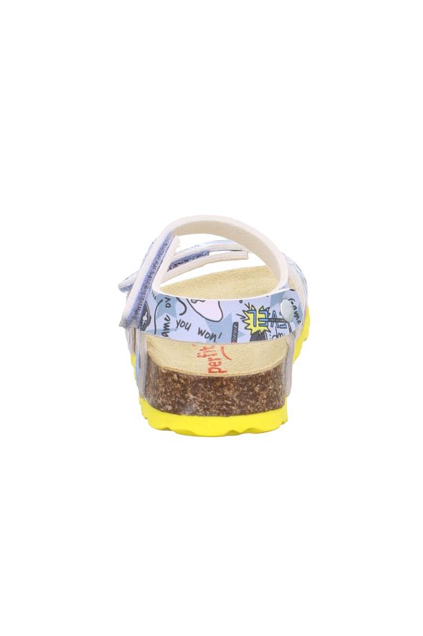 Bios Çocuk Mantar Taban Sandalet/ Mavi Sarı - 5