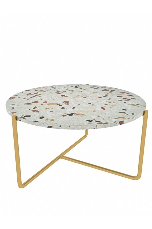 Rokso Terrazo Orta Sehpa - 7