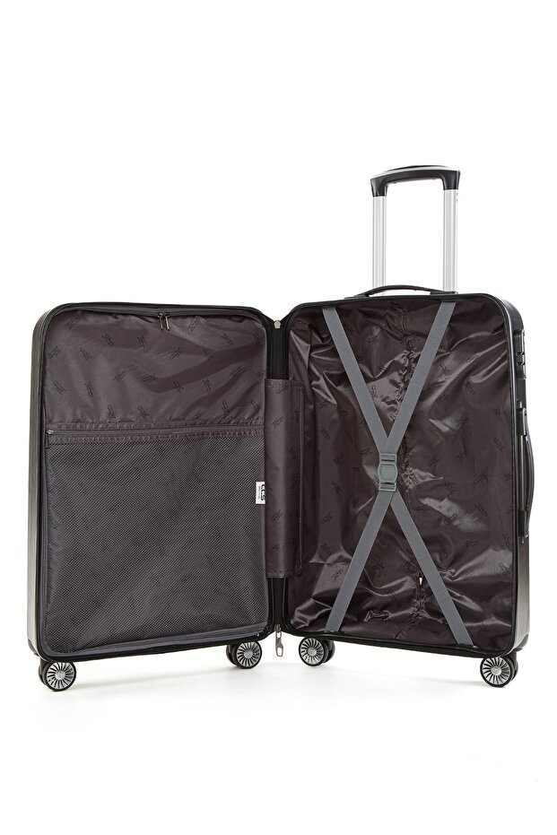 5237 Unisex Ultra Light Orta Boy Valiz - 4