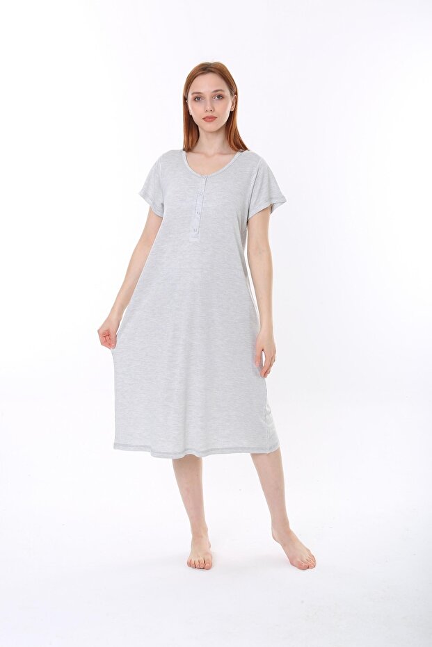 Women's Bamboo Long Home Dress Nightgown 72213
