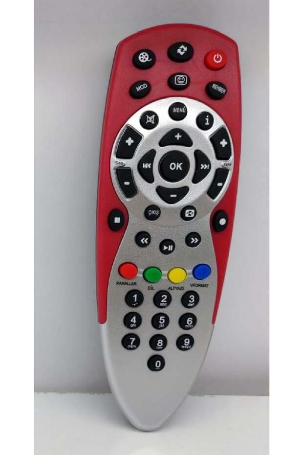ATAELEKTRONİK Digitürk,dijitürk Hd Plus Kırmızı Uydu Kumandası Digitürk, Hd Kırmızı Uydu Kumandası
