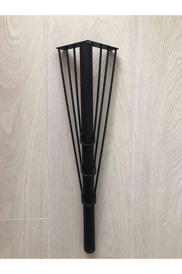 Metal,venüs 40*10*10 Cm Siyah Statik Boyalı ,sehpa,puf ,sandalye Ayağı ( 4 Adet) - 6