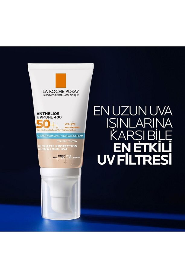 Anthelios Uvmune Spf50+ Hassas Ve Kuru Ciltler Için Nemlendirici Yüz Güneş Kremi 50 ml - 2