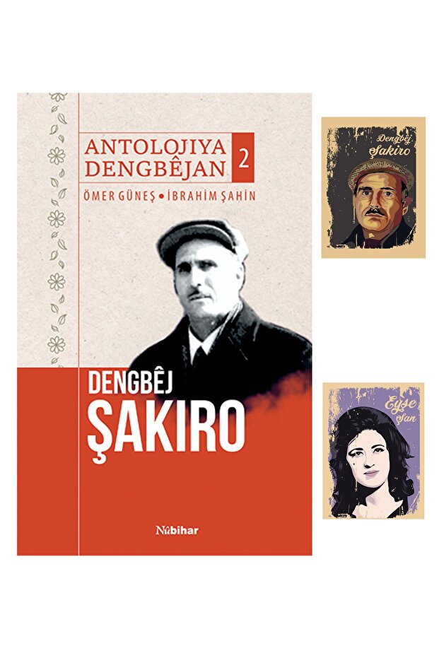 Dengbêj Şakiro Seti - Özel baskı - Defterli