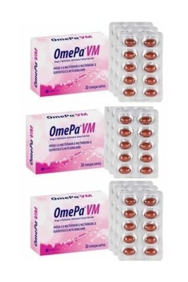 Omepa Vm Takviye Edici Gıda 30 Yumuşak Kapsül - 1