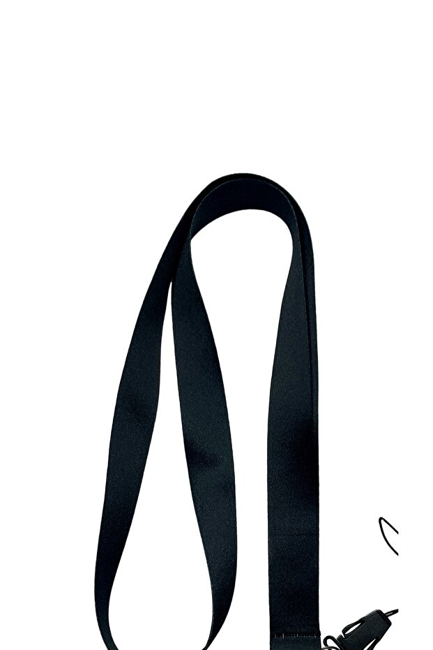 Siyah Basic Boyun Ipi Telefon Askısı - 2