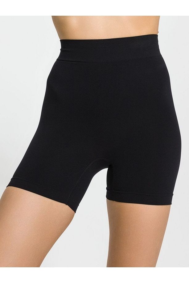 Irina Model Seamless Örme Şort Bermuda Sıkılaştıran Ve Toparlayan Sporcu Korse Şort Siyah Renk - 4