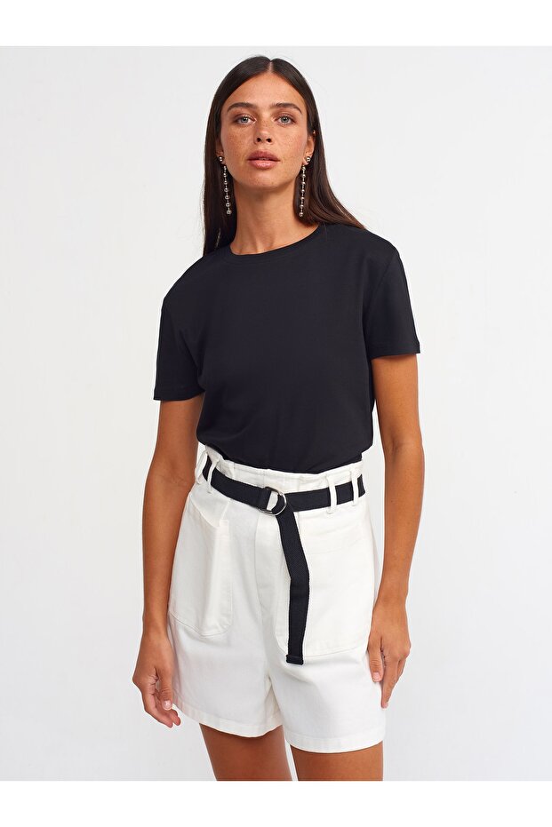 30290 Basic Tshırt-siyah - 1