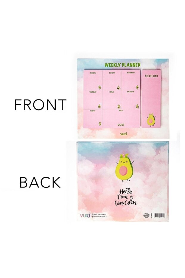 Table Top Weekly Planner Notebook - 2