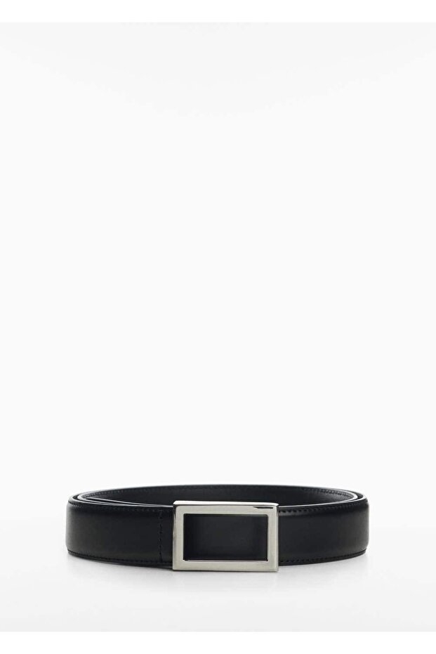 Buckle Leather Belt - 2