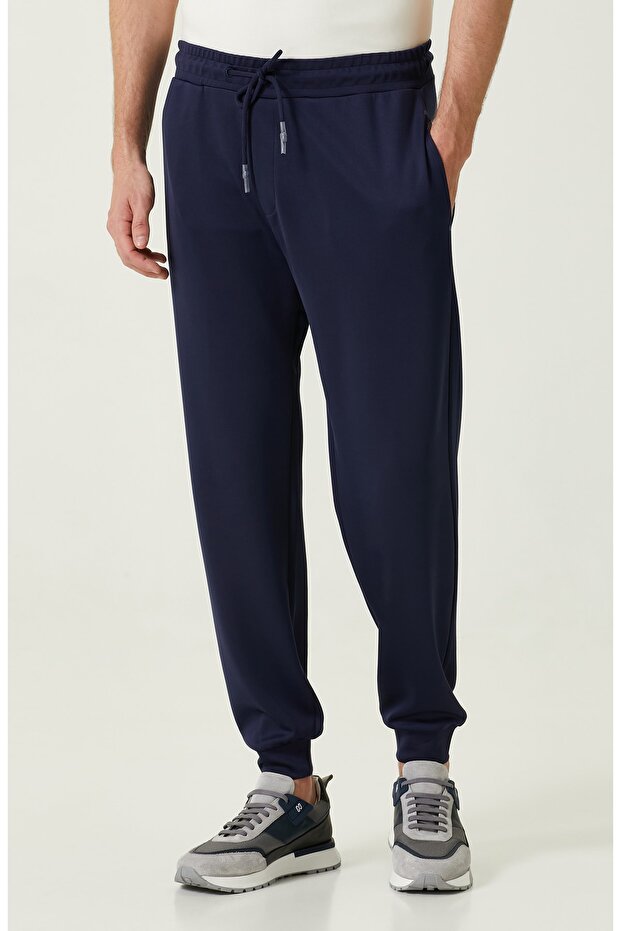 Lacivert Ribanalı Eşofman - 2